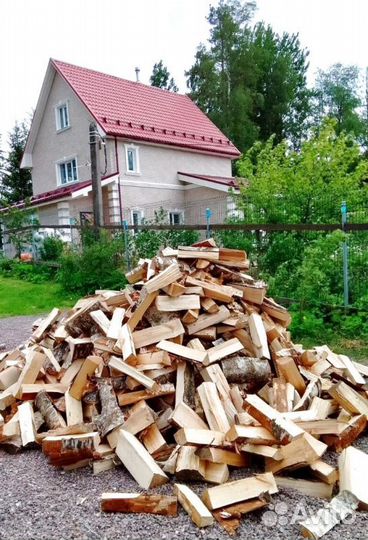 Дрова Береза с доставкой в Выборге