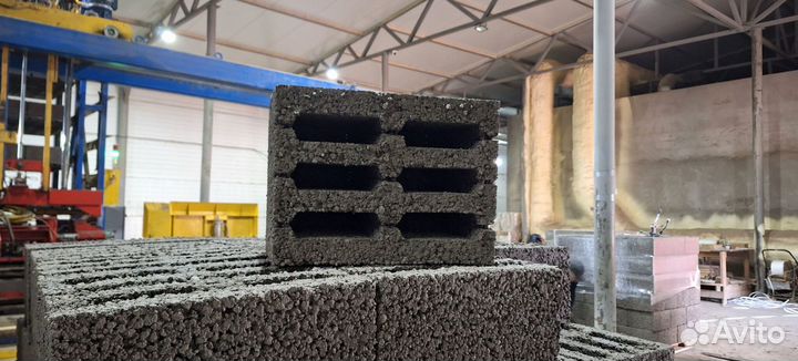 Керамзитобетонный блок