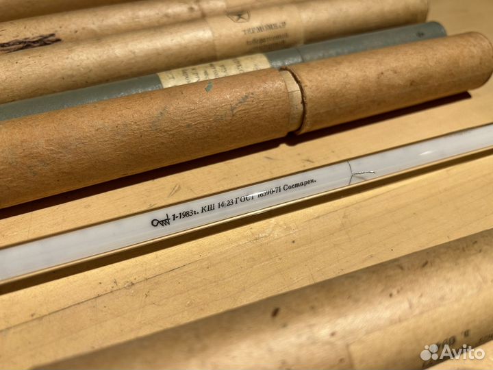 Термометры ртутные, лабораторные