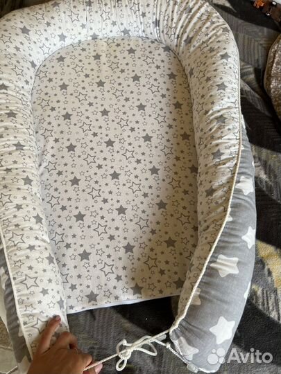 Кокон для новорожденных с кокосовым дном