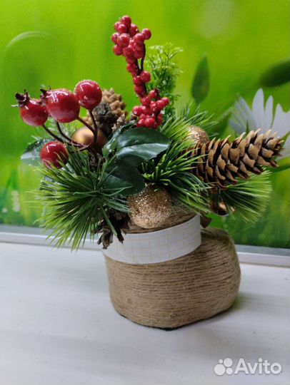 Новогодние украшения ручной работы