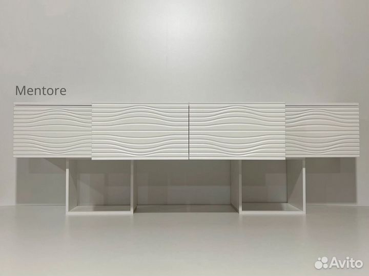 Тумба тв Bravo на опорах – конструктор