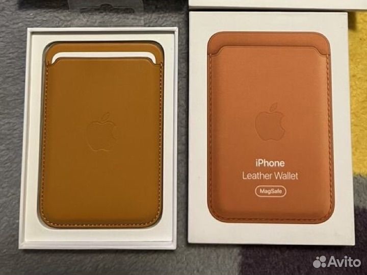 Картхолдер iPhone оригинал натуральная кожа