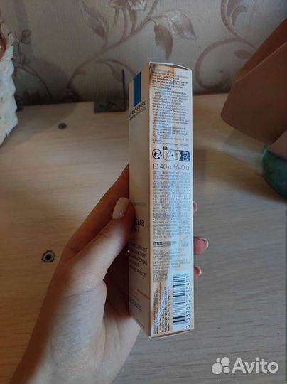 La roche posay effaclar duo крем, ровный тон кожи