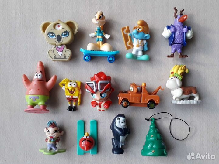 Игрушки киндер-сюрприз