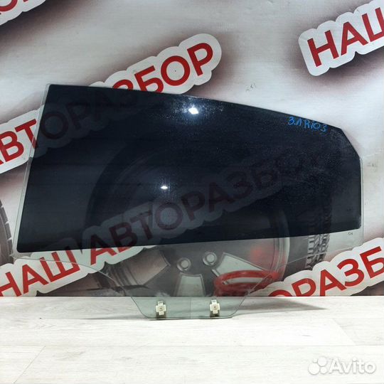 Стекло двери заднее левое Kia Rio 3 седан 2015
