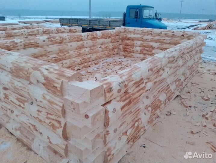 Сруб для бани 6х3