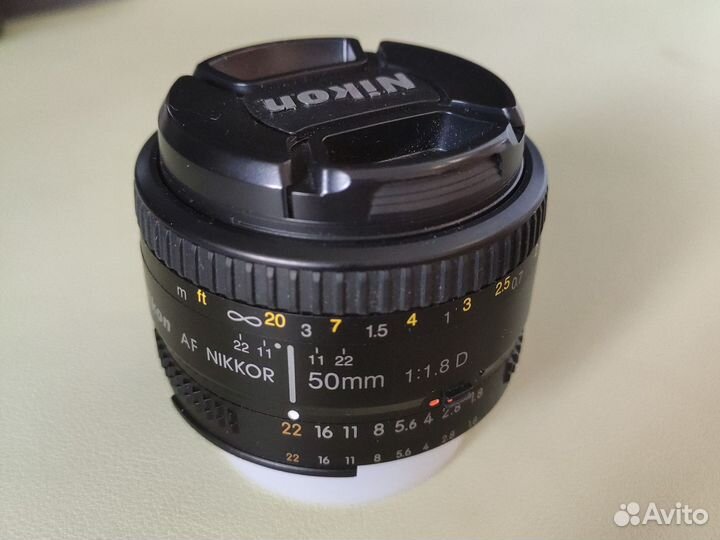 Объектив nikon 50mm 1.8 AF Nikkor