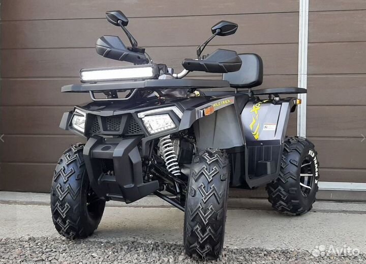 Квадроцикл Motoland Wild Track X 200 PRO металлик