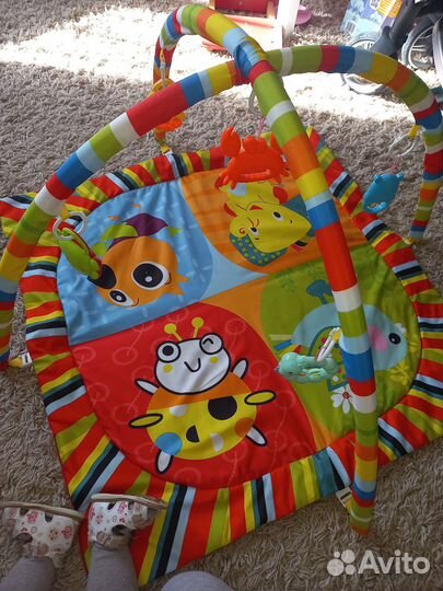 Развивающий коврик новый