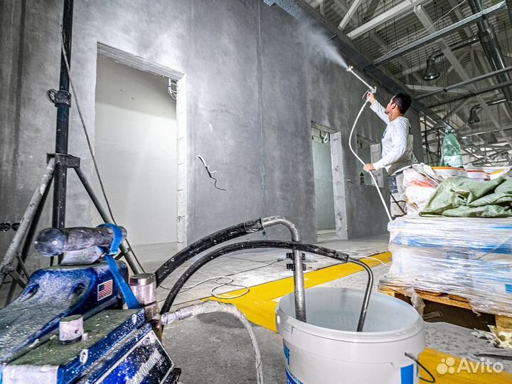 Шпаклевка стен под покраску