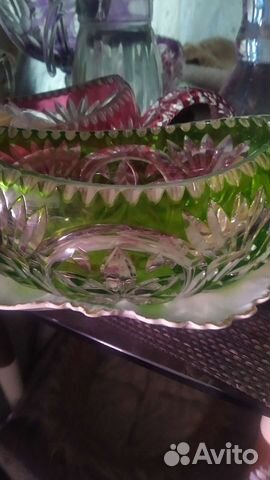 Ладья накладной хрусталь Германия