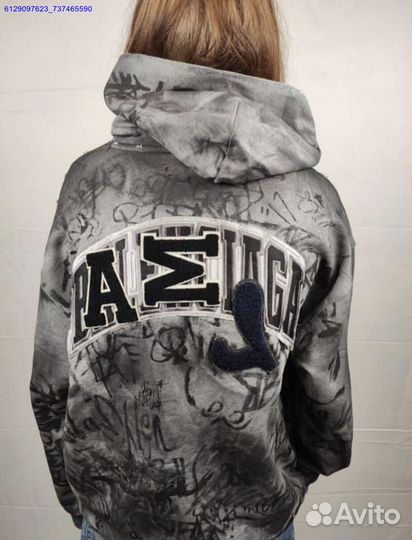 Худи Balenciaga Graffiti (Арт.36406)