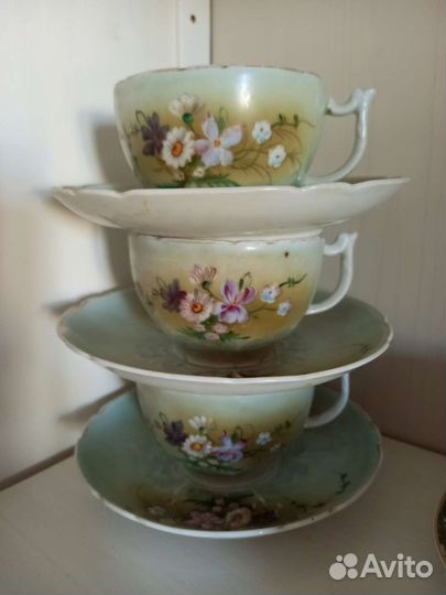 Чашка антикварная. Цена за 3 штуки