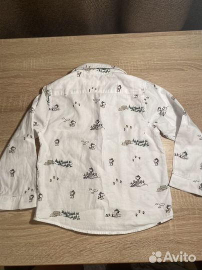 Рубашка zara 104