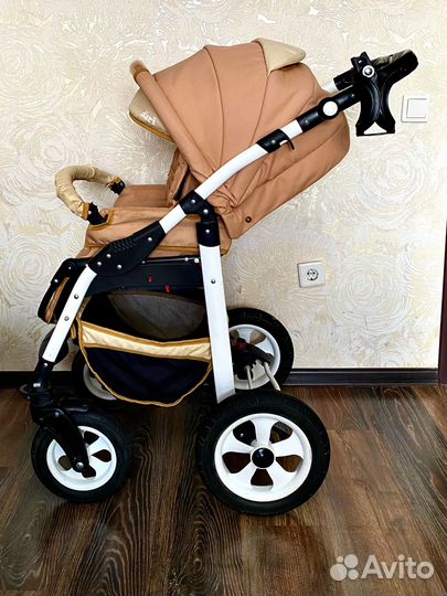 Коляска 2в1 Teddy Бежевая