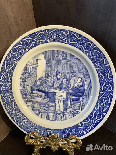 Тарелка декоративная Швеция