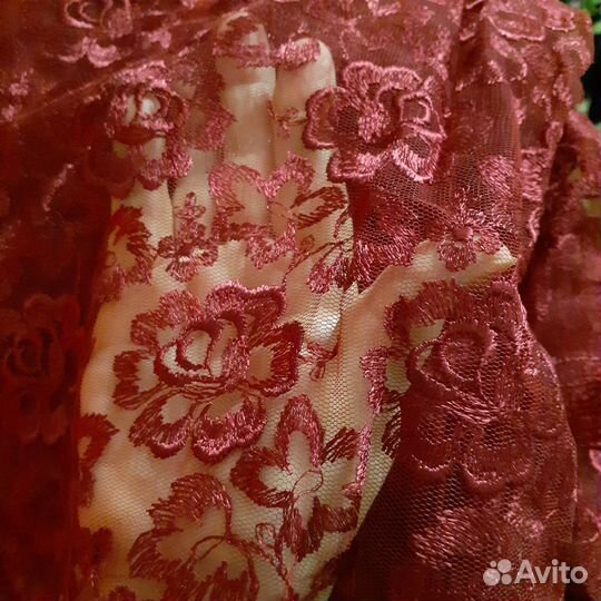 Ткань гипюр