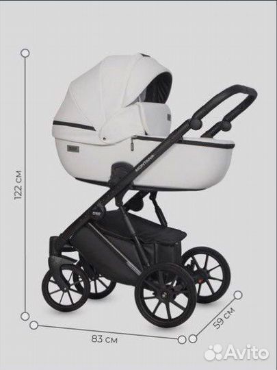 Коляска 2 в 1 riko basic