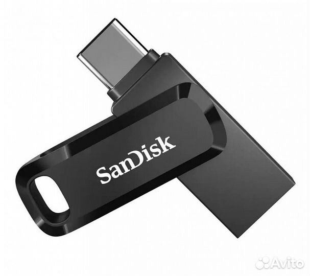 Флеш-накопитель Sandisk Ultra Dual Drive USB Type-C 64GB, черный