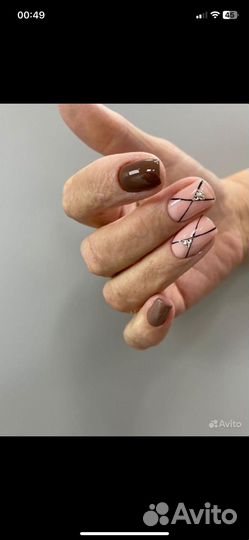 Маникюр с покрытием