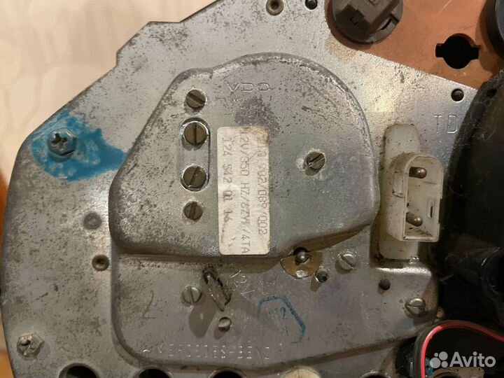 Панель приборов mersedes