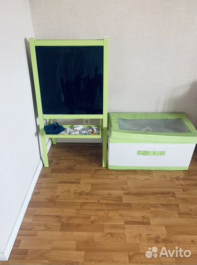 Доска мольберт IKEA ящик для хранения игрушек