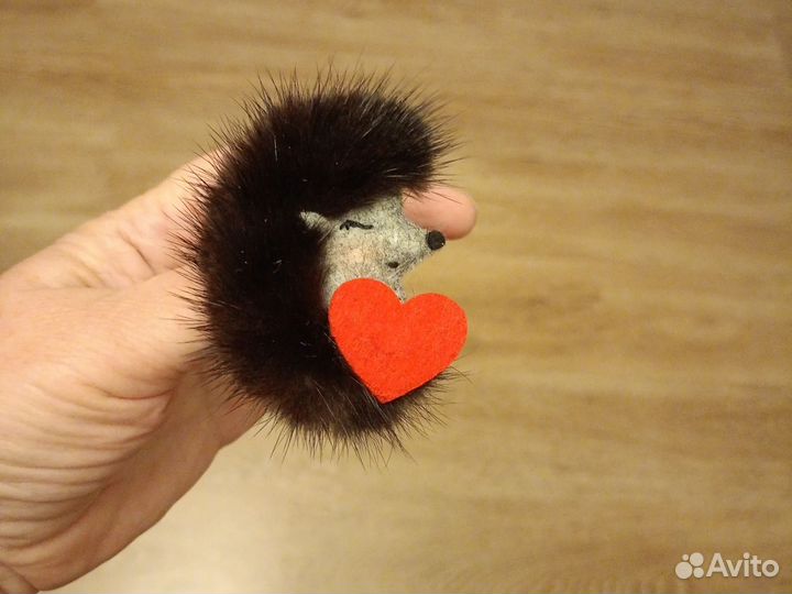 Брошь брошка Ёжик