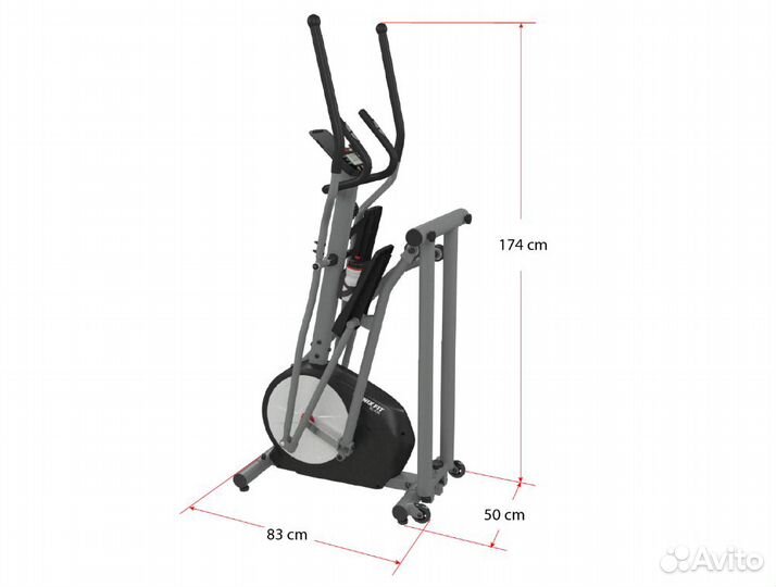 Эллиптический тренажер/Эллипсоид unix Fit SL-430