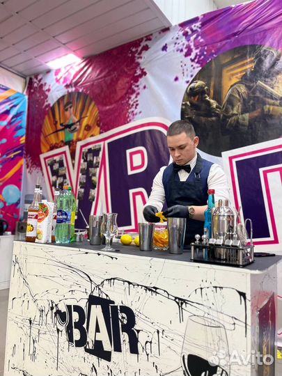 Бармен шоу на выезд