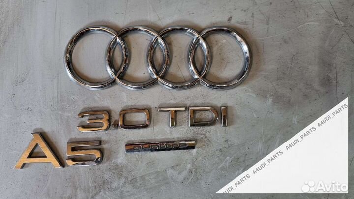 Эмблема Audi A5 (S5,RS5) 1 Дизель
