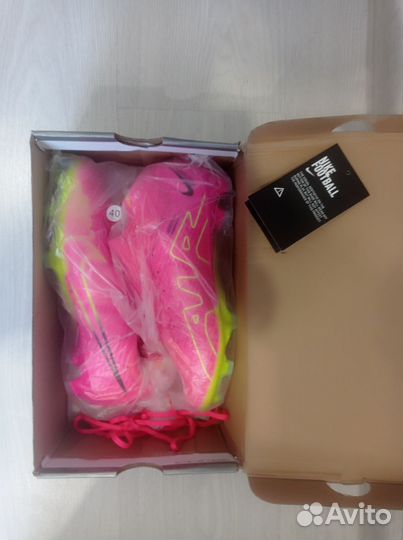 Бутсы zoom superfly, pink/yellow
