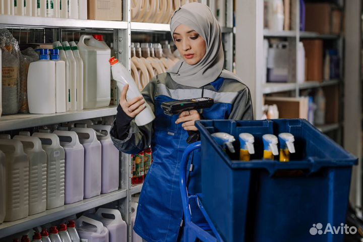 Кладовщик(ца) в Озон (работа в ночь, без опыта)