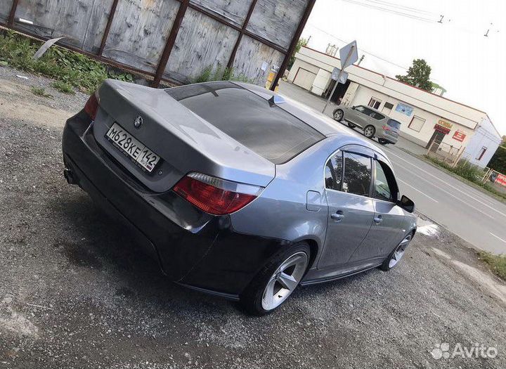 Лезвия для bmw e60 «спойлер» накладки на пороги