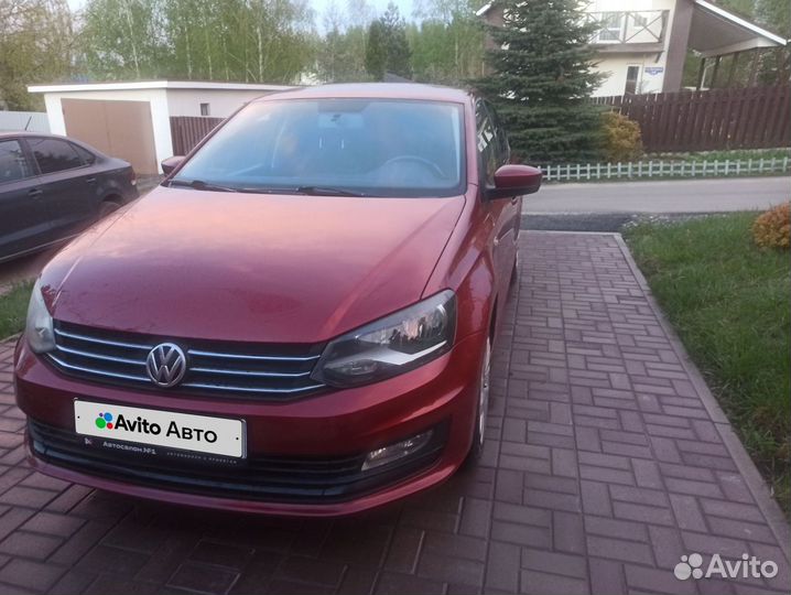 Volkswagen Polo 1.6 AT, 2015, 151 000 км