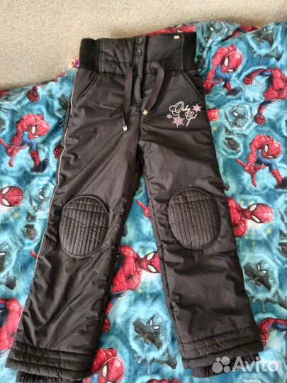 Зимние брюки для девочек