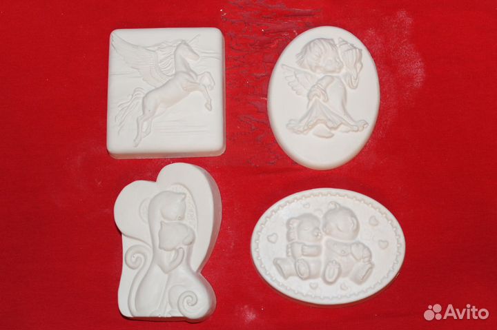 Барельефы для раскрашивания