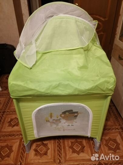 Детская кровать манеж capella s10-2