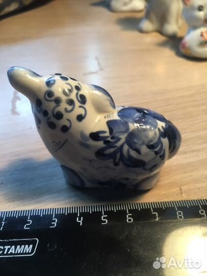 Фарфоровые статуэтки гжель