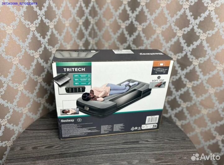 Надувной матрас новый