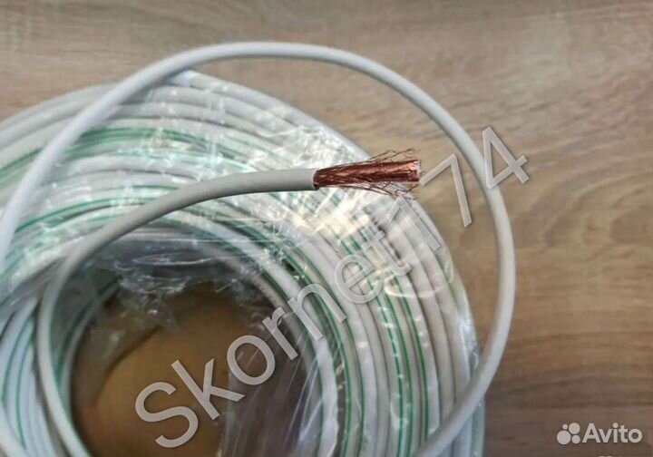 Кабель коаксиальный RG-6SAT-703B, 75 Ом, медный