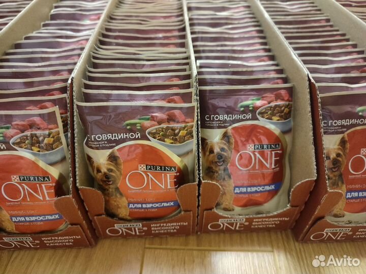 Влажный корм для собак pro plan