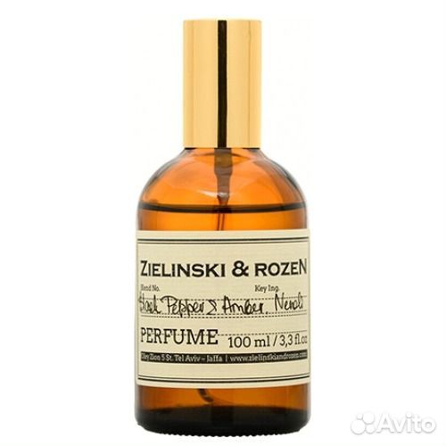 Духи Zelensky Rozen Black Pepper Vetiver Neroli Am