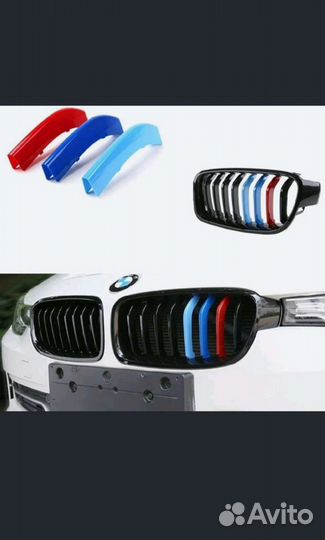 Накладки на решетку Bmw f30 f32