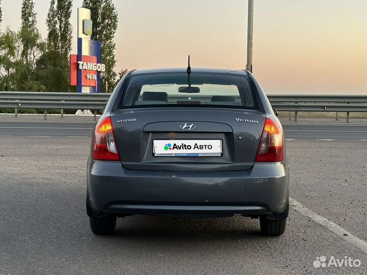 Hyundai Verna 1.4 AT, 2007, 220 000 км