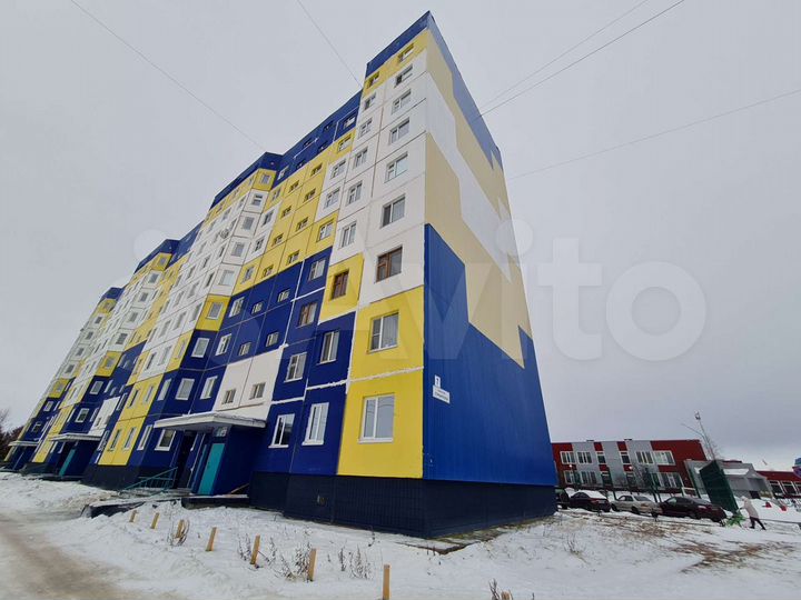 3-к. квартира, 69 м², 9/9 эт.