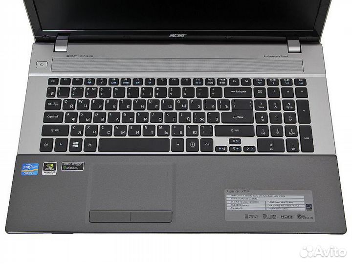 Ноутбук Acer 15,6 дюйма Core i5 SSD 256 Гб новый