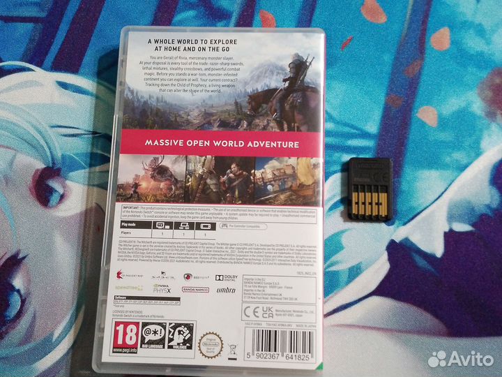 Nintendo switch и гра Ведьмак