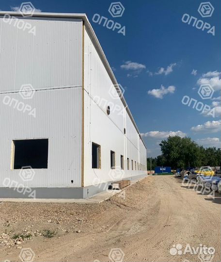 Производственный цех Ангар строительство под ключ