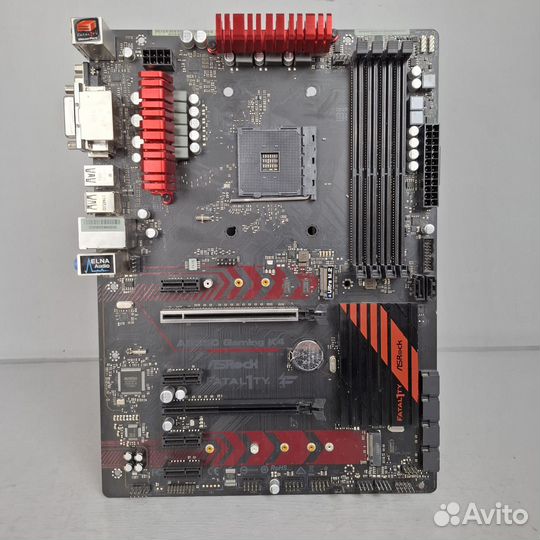 Материнская плата asrock AB350 gaming K4 fatalyty